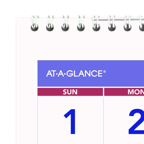 Deluxe Three-Month Reference Wall Calendar - PM1128