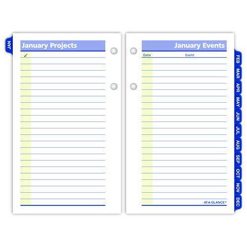 QuickNotes Desk Calendar Refill - E51750