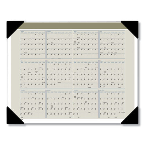 Executive Monthly Desk Pad Calendar - HT1500
