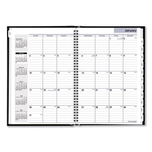DayMinder Hard-Cover Monthly Planner - G470H00
