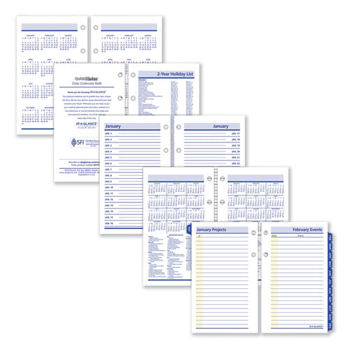 QuickNotes Desk Calendar Refill - E51750