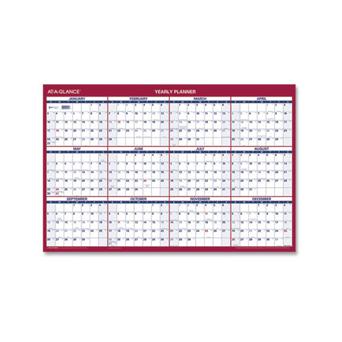 Erasable Vertical/Horizontal Wall Planner - PM2628