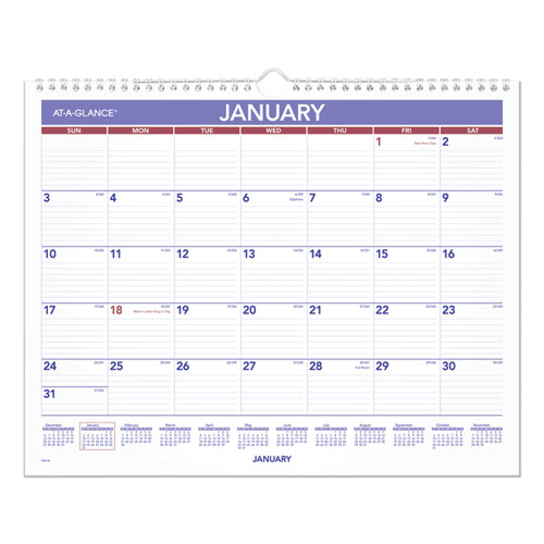 Monthly Wall Calendar - PM828