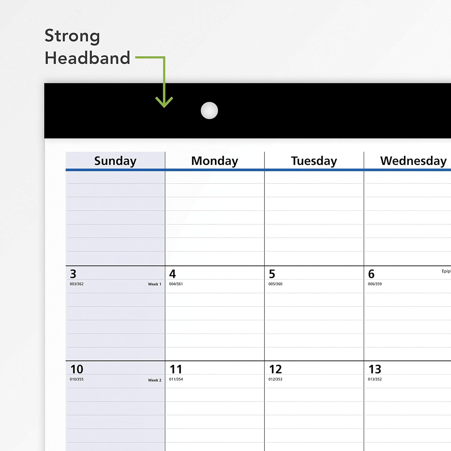 Quick Notes 13-Month Compact Desk Pad - SK71000