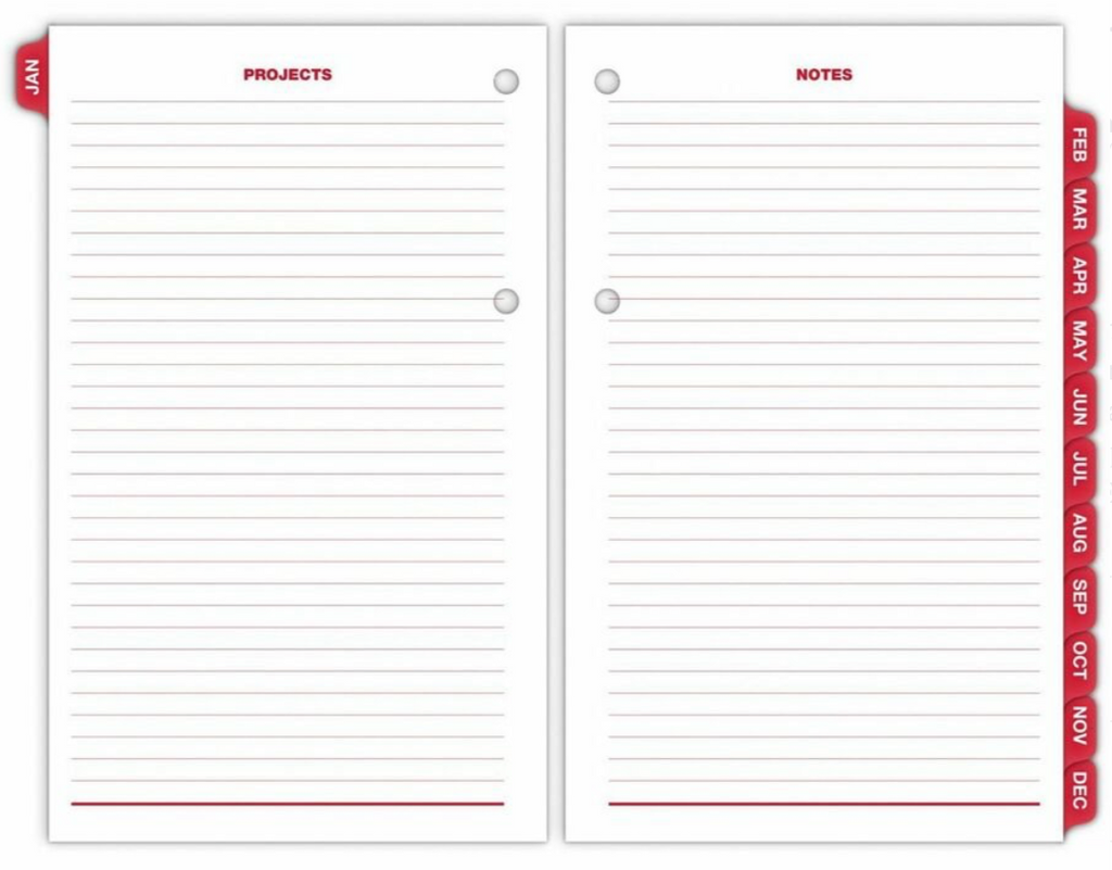 At-A-Glance Burkhart's Day Counter Loose-Leaf Desk Calendar Refill - E712-50