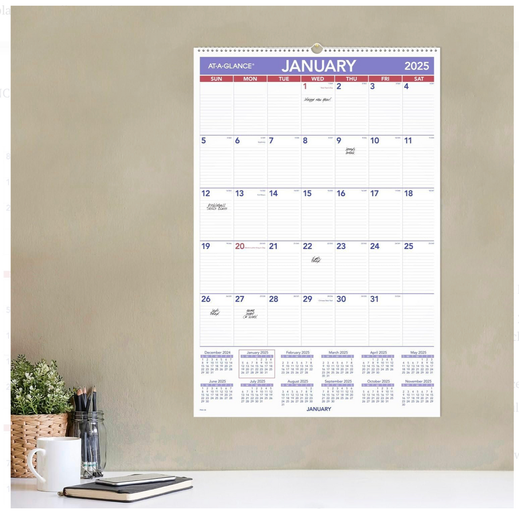 Monthly Wall Calendar - PM428