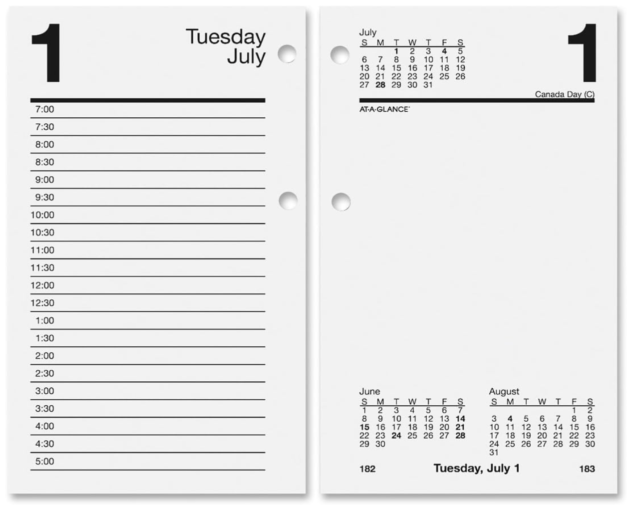 Daily Desk Calendar Refill - E717-50