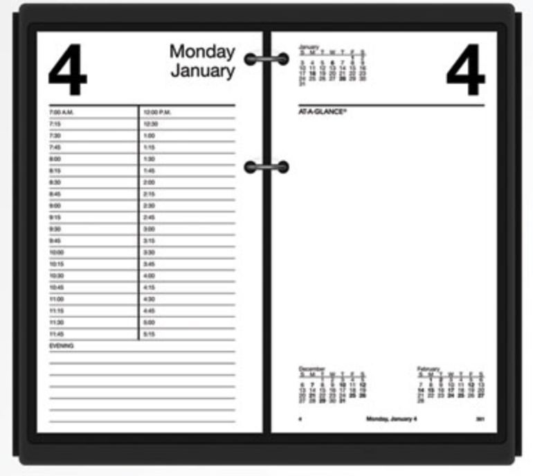 Large Desk Calendar Refill - E210-50
