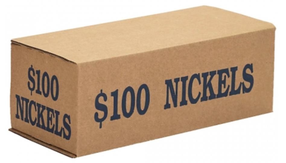 Nickels Coin Storage and Shipping Boxes - X40501N