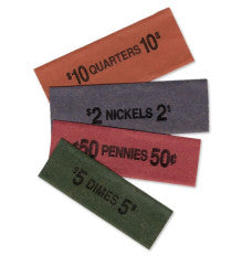 Flat Tubular Coin Wrappers